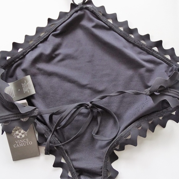 Vince Camuto Monokini High Neck One Piece Swimsuit - Picture 4 of 4